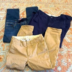 Bundle boys pants 6 gap Levi’s